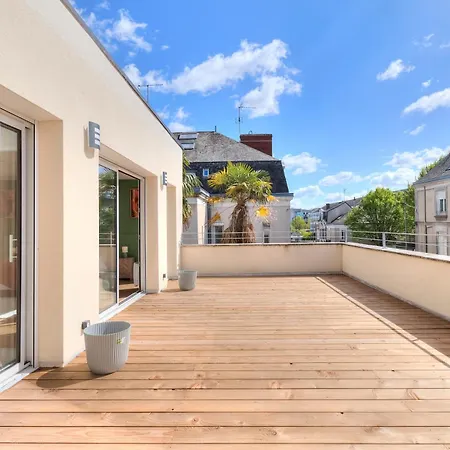 Maison Alta - Big House En - Rooftop, Garage, Jardin Et Barbecue * Angers