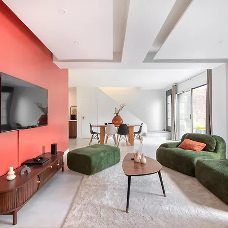 Semesterbostad Maison Alta - Big House En - Rooftop, Garage, Jardin Et Barbecue